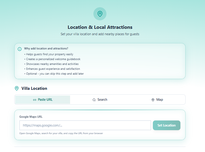 OBV Step 10 — Location and Attractions - Part 1