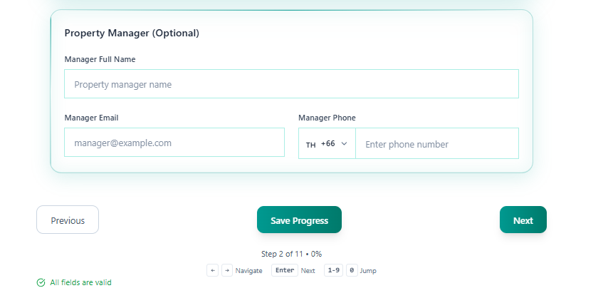 OBV Step 2 — Owner Details form - Part 3