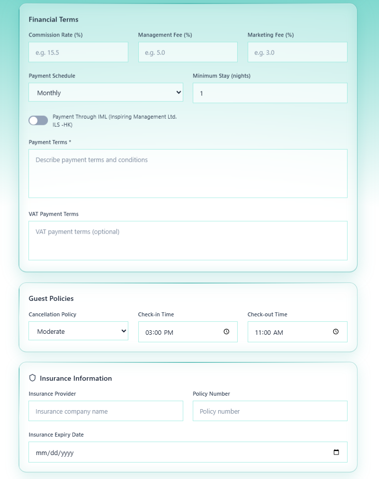 OBV Step 3 — Contractual Details form - Part 2
